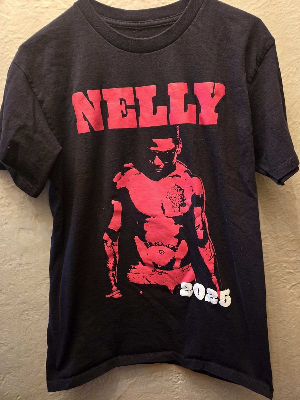 Nelly 2025 World Tour Graphic T Shirt Black Double Sided Concert Tee